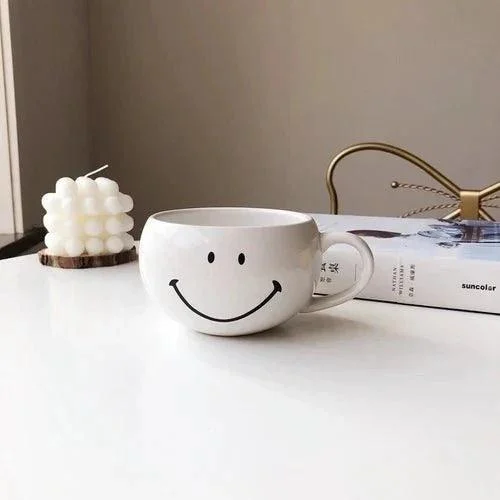 Smiley Face Ceramic Coffee Mug 849961