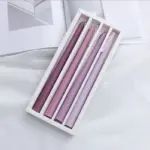 Smokeless soy pillar candles 4pkcandlesliving simply house