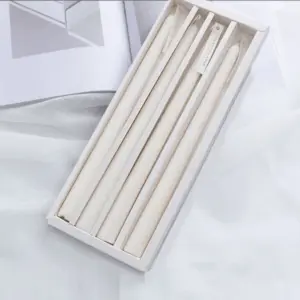 Smokeless Soy Pillar Candles (4pk)