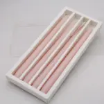 Smokeless wax taper candles 4pccandlesliving simply house