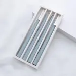 Smokeless wax taper candles 4pccandlesliving simply house