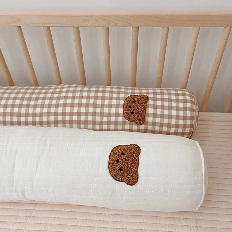 Soft Embroidered Teddy Bear Pillow 128920