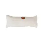 Soft embroidered teddy bear pillow