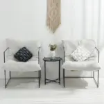 Soft plush square knot cushion