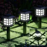 Solar led pathway lanterns breck and fox