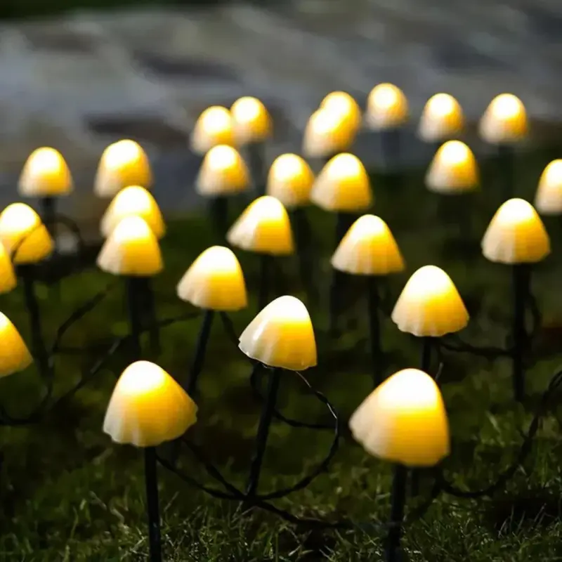 Solar mushroom garden lights breck fox
