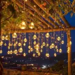 Solar pendant string lights breck fox