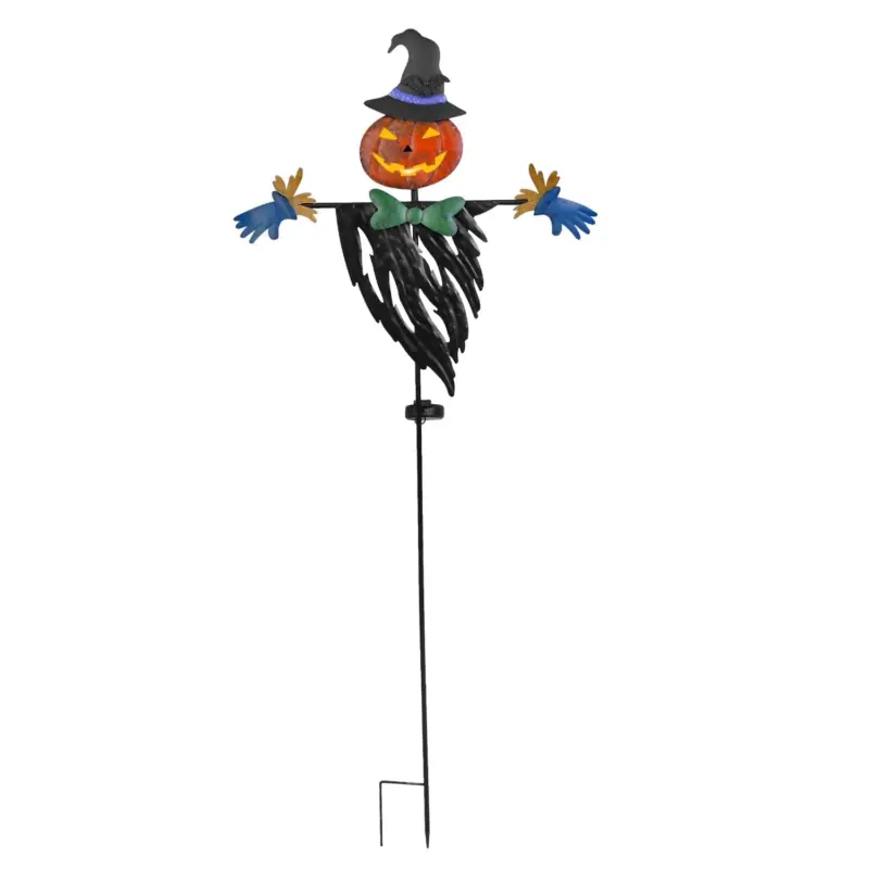 Solar powered scarecrow shape stake light halloween decoration holiday decor apparel dailysale