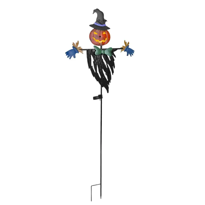 Solar powered scarecrow shape stake light halloween decoration holiday decor apparel dailysale