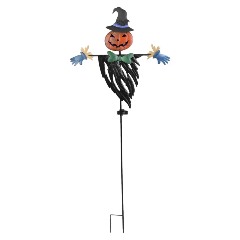Solar powered scarecrow shape stake light halloween decoration holiday decor apparel dailysale