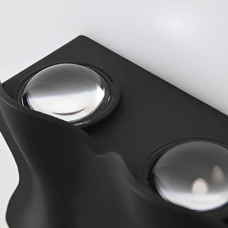 Solara moderne led aussenwandleuchte wasserdicht aluminium schwarz weiss grau silber aussenlampe ip65 xlumina13