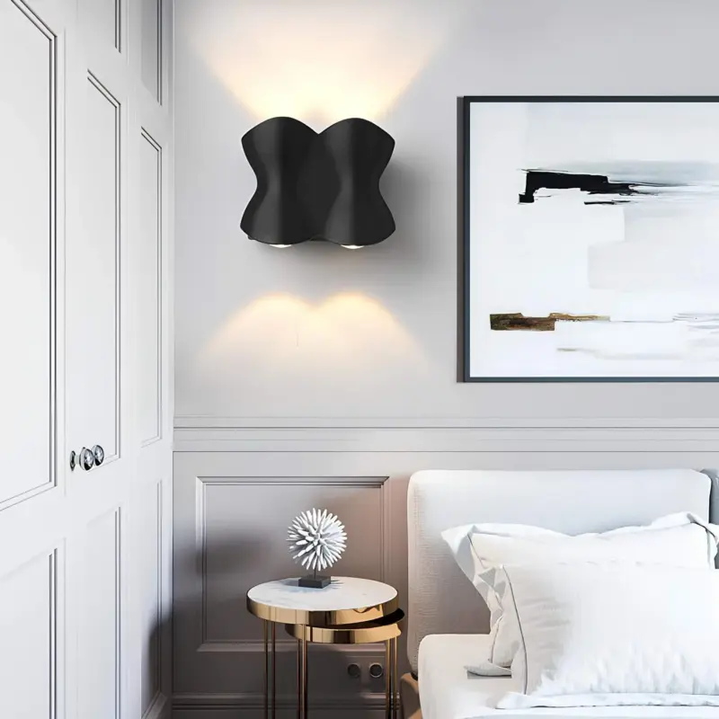 Solara moderne led aussenwandleuchte wasserdicht aluminium schwarz weiss grau silber aussenlampe ip65 xlumina5