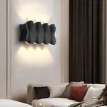 Solara moderne led aussenwandleuchte wasserdicht aluminium schwarz weiss grau silber aussenlampe ip65 xlumina9