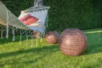 Solarlampe kugelform boho 30cm