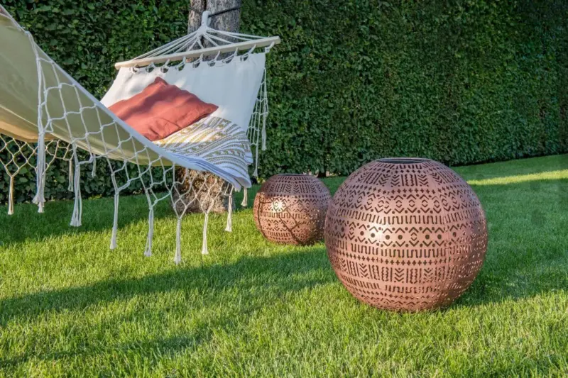 Solarlampe kugelform boho 30cm