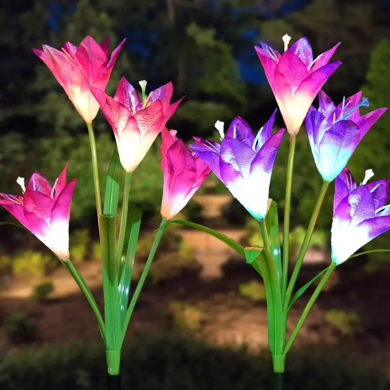 Solarlilygardenstakelights
