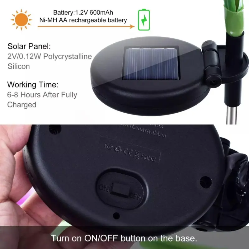 Solarlilygardenstakelights