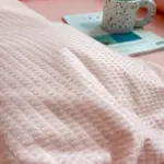 Solid pastel colour bedding set