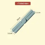 Space saving heat resistant foldable table coasters