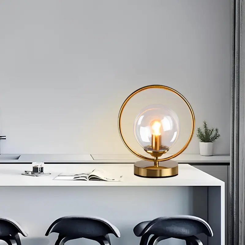 Sparklingsphere tischlampe moderne led tischlampe wohnzimmer schlafzimmer dekoration lampe licht xlumina