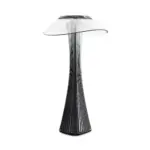 Specialshine tischlampe modern elegant design led lampe schwarz gold xlumina
