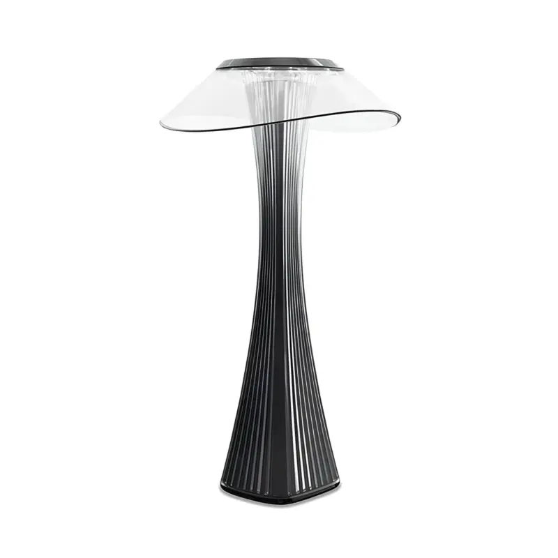 Specialshine tischlampe modern elegant design led lampe schwarz gold xlumina