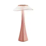 Specialshine tischlampe modern elegant design led lampe schwarz gold xlumina