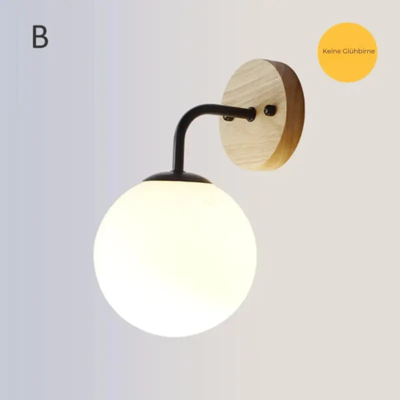 Sphereshine wandleuchte moderne led lichtquelle elegantes minimalistisches design xlumina