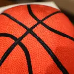 Sporty basketball cushion keyring