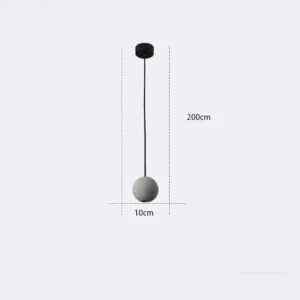 RetroCeram - Unique Vintage Ceramic LED Pendant Lamp