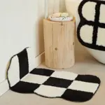 Square checkers mat patchandbagel