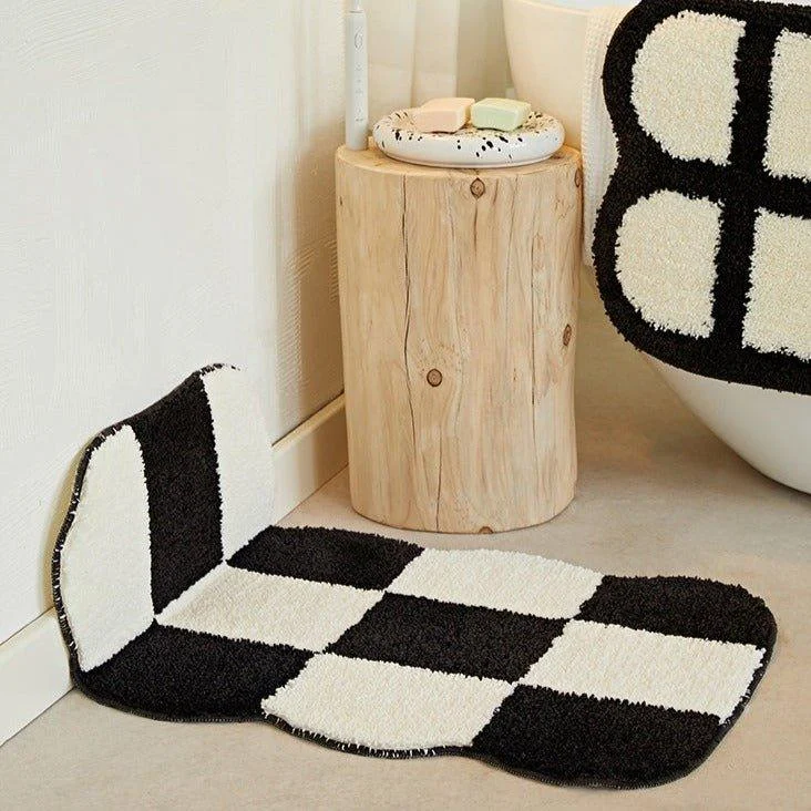 Square Checkers Mat Patchandbagel 435041