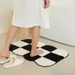 Square checkers mat patchandbagel