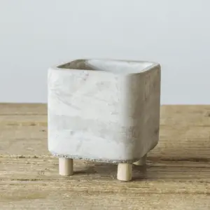 Square Concrete Planter