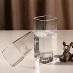 Square heat resistant glass coffee mug sets