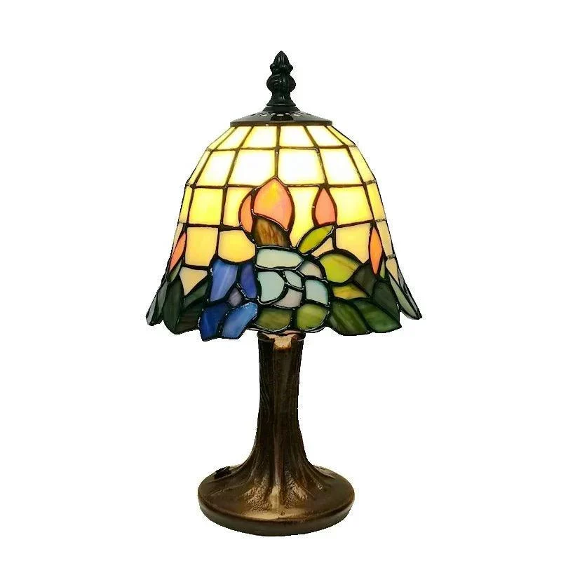 Stained Glass Orchid Table Lamp 356928