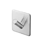Stainless steel bathroom wall hooks no drillbathroom accessoriesliving simply house