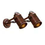 Steam punk vintage wall sconce retro lights
