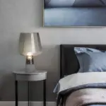 Steelbeam tischlampe mit dimmfunktion modern stahl wohnzimmer3