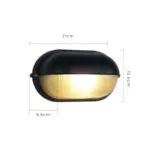 Steelglow minimalistische led tischleuchte schwarz silber 40cm modern beleuchtung xlumina