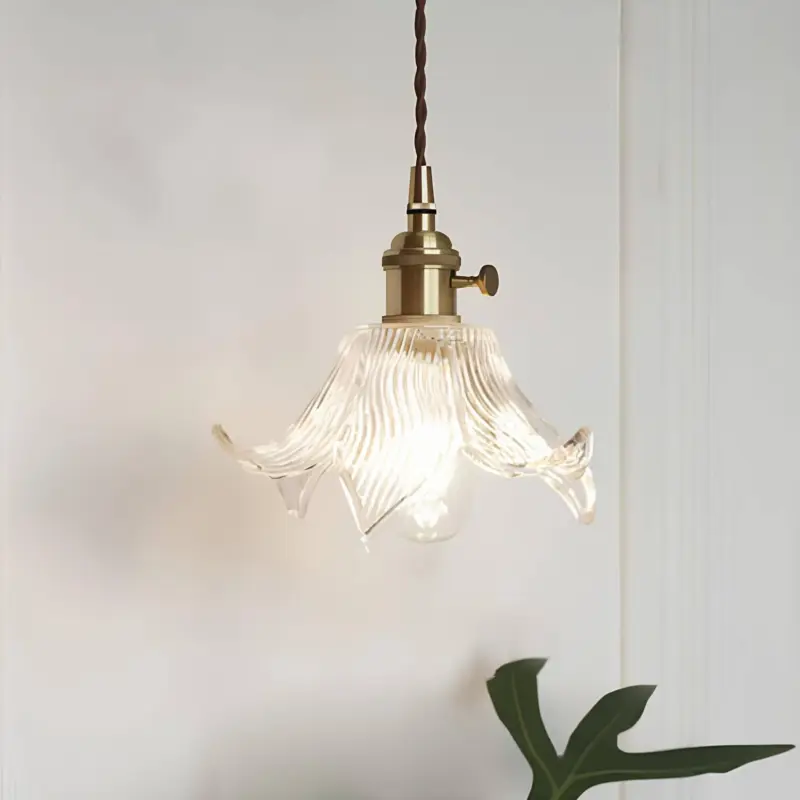 Stilvolle glaspendelleuchte elegante haengelampe restaurant 40cm e27 xlumina10