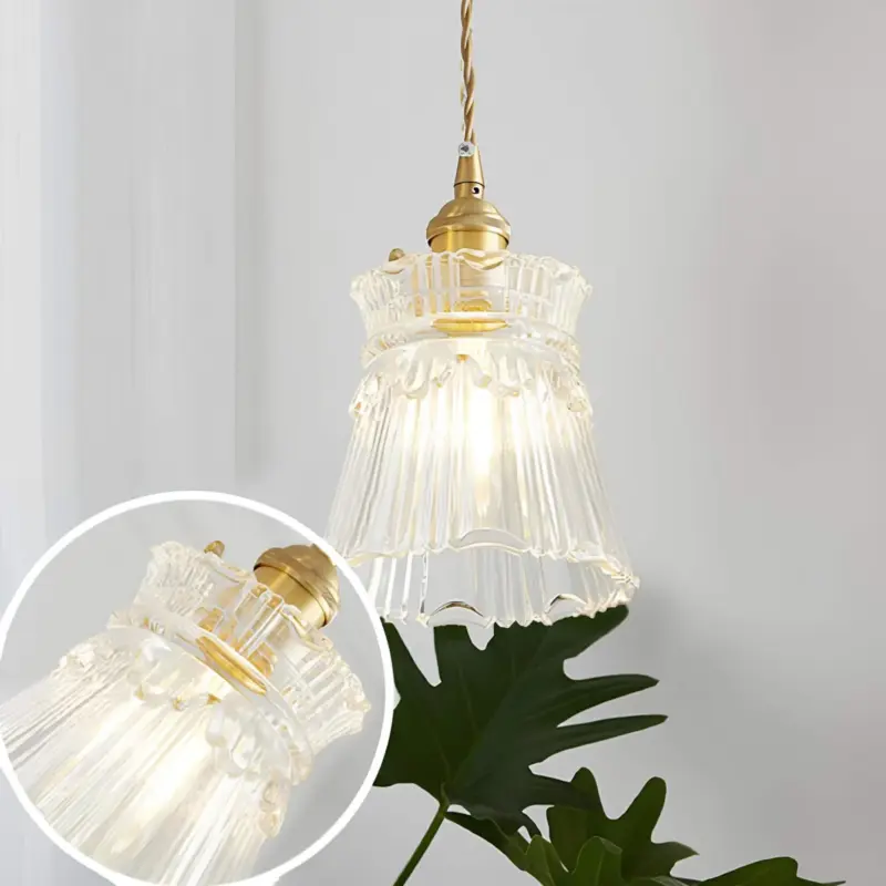 Stilvolle glaspendelleuchte elegante haengelampe restaurant 40cm e27 xlumina19