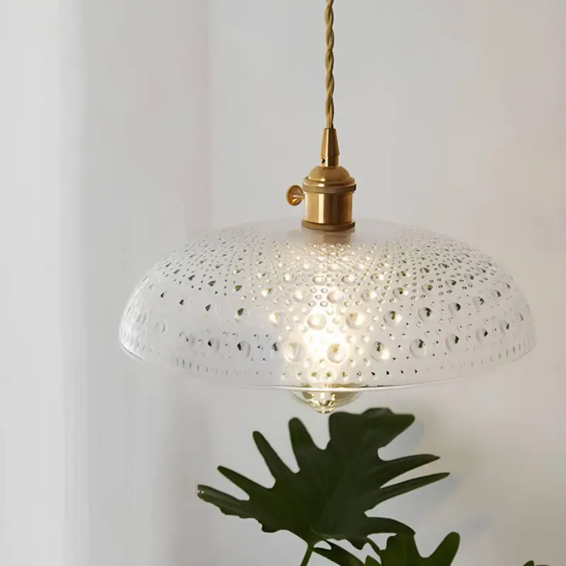 Stilvolle glaspendelleuchte elegante haengelampe restaurant 40cm e27 xlumina4