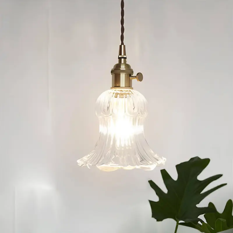 Stilvolle glaspendelleuchte elegante haengelampe restaurant 40cm e27 xlumina6