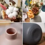 Stone cuba vases set mademoiselle home decor and furniture store