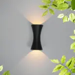 Stormcraft aluminium wandleuchte wasserdicht led aussenbereich modern xlumina