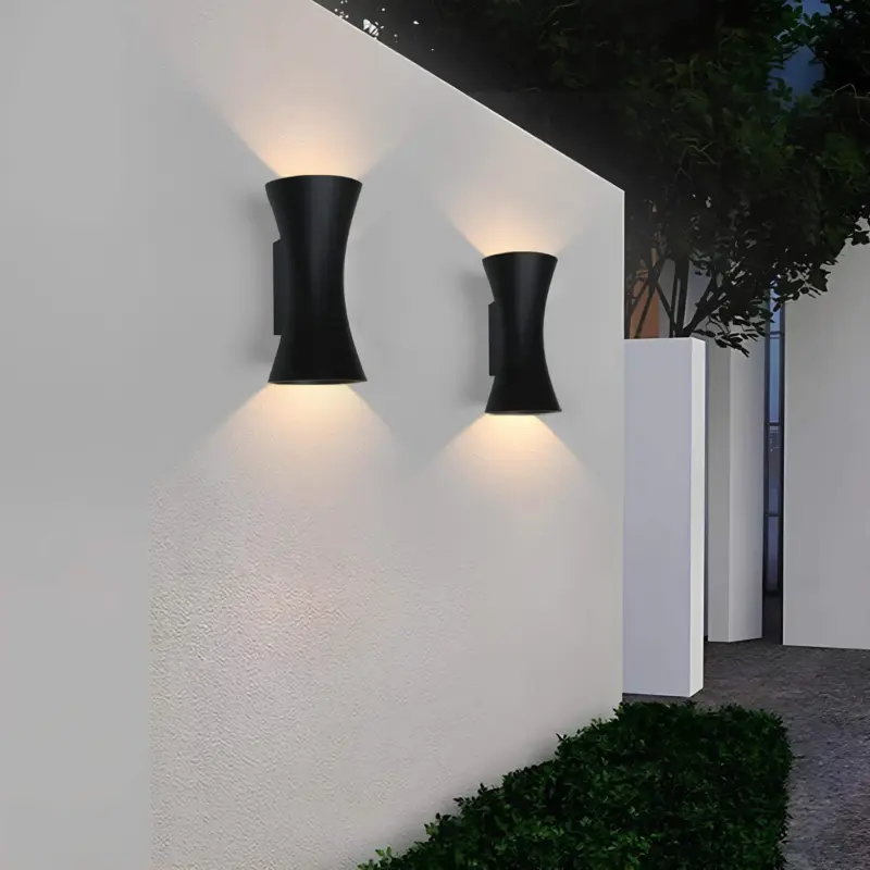 Stormcraft aluminium wandleuchte wasserdicht led aussenbereich modern xlumina