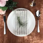 Striped cloth napkins 12pk