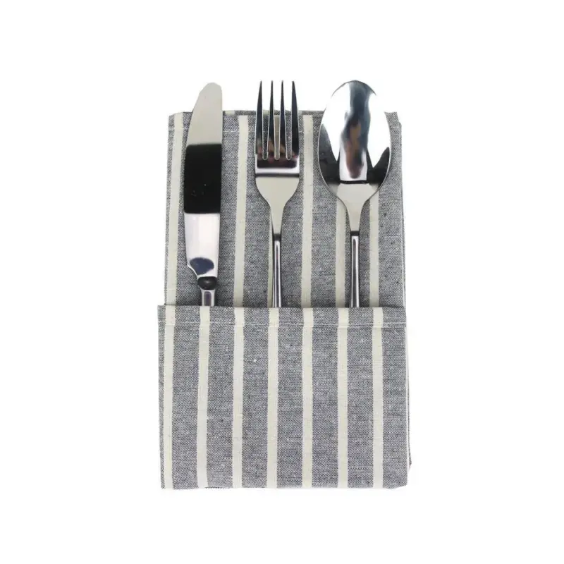 Striped cloth napkins 12pk
