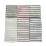 Striped cloth napkins 12pk